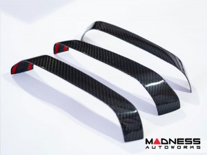 Maserati Ghibli Interior Trim - Carbon Fiber - Door Handle Cover Trim Kit - Feroce Carbon Maserati Ghibli Interior Trim - Carbon Fiber - Door Handle Cover Trim Kit - Feroce Carbon